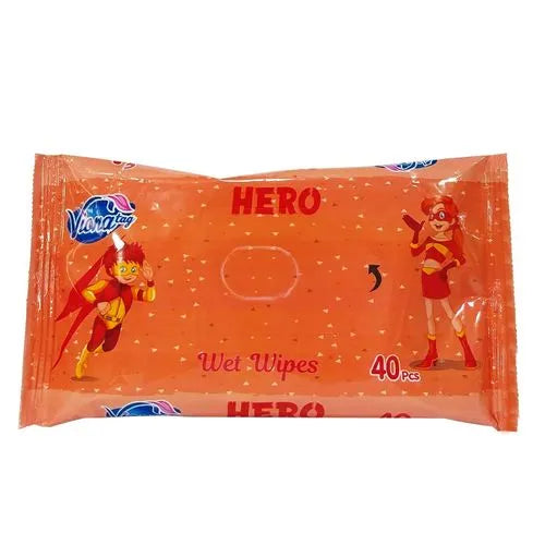 Viona Tag | Hero Wet Wipes | 40 Pcs