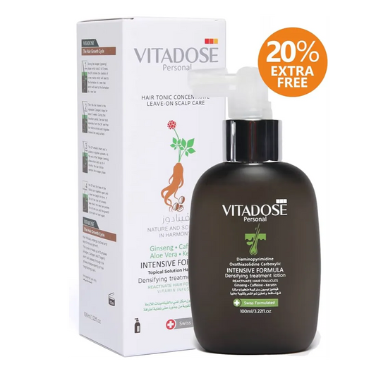 Vitadose | Hair Tonic Concentrate Leave-On Scalp Care Diaminopyrimidine Lotion | 100ml