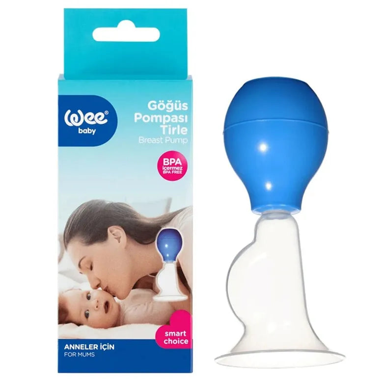 Wee Baby | Manual Breast Pump Blue | 1 Pc