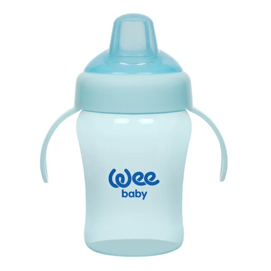Wee Baby | Colorful Non-Spill Cup with Grip 240 ml
