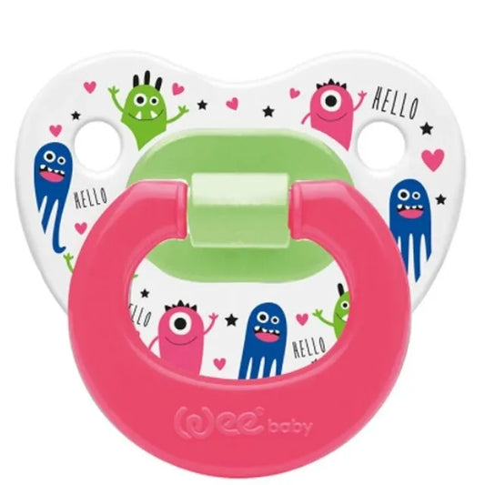 Wee Baby | Desenli Damakl Emzik (0-6) Months