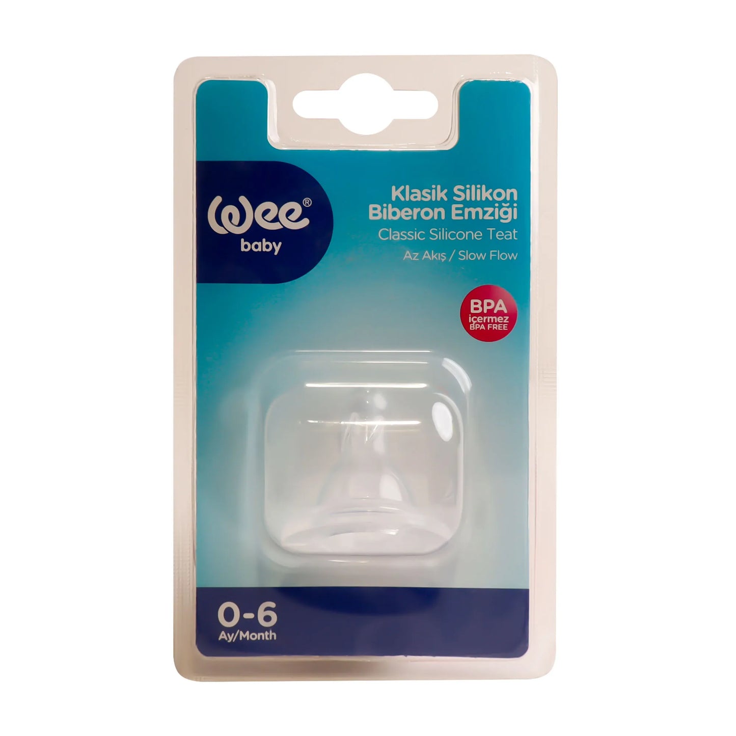 Wee Baby | Slow Flow Teat from 0-6M | 1 Pc