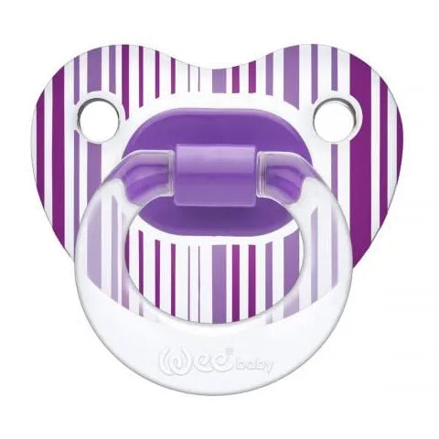 Wee Baby | Silicon Teat No.2 from +6M Purple | 1 Pc