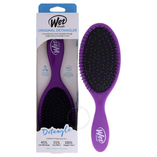 Wet Brush | Custom Care Detangler Brush for Thick Hair Purple