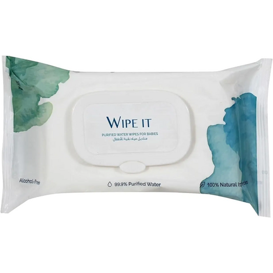 Wipe It | Purified Water Wipes for Babies | 60 Pcs