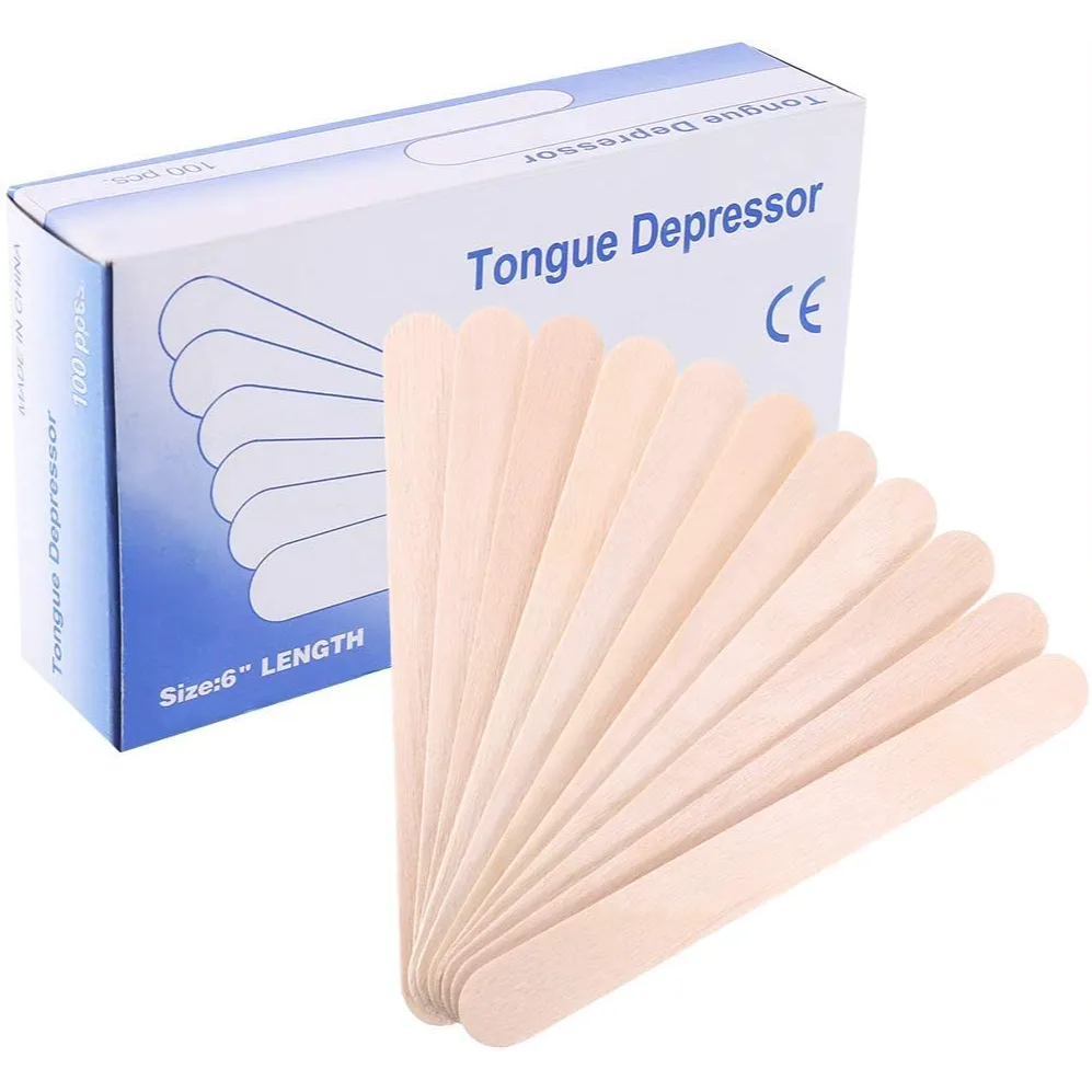 Wooden Tongue Depressor | 100 Pcs