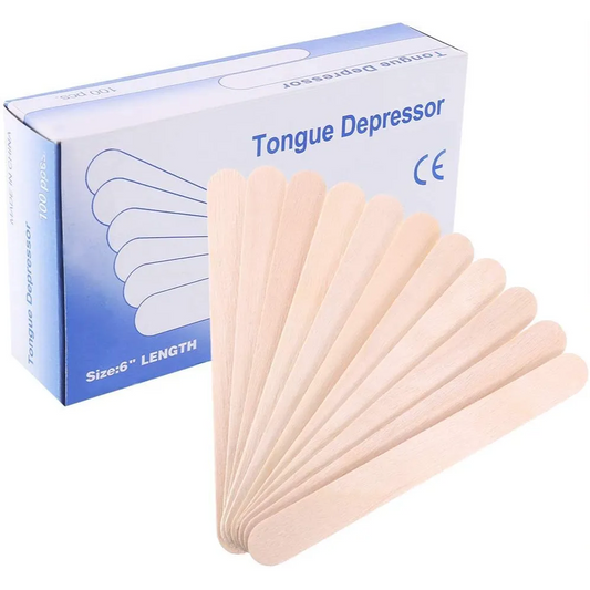 Wooden Tongue Depressor | 100 Pcs