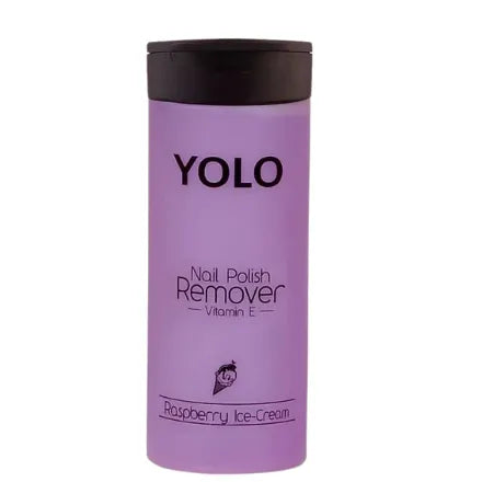 Yolo | Nail Polish Remover Raspberry Ice Cream | 135ml