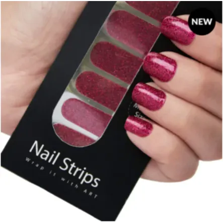 Yolo | Nail Strips Fizzy Pink GR 1027