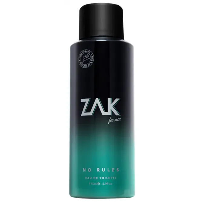 Zak | Men No Rules Eau De Toilette For Men | 175ml