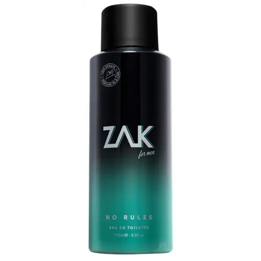 Zak | Men No Rules Eau De Toilette For Men | 175ml
