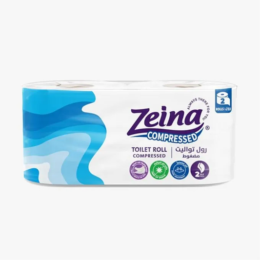 Zeina | toilet compressed tissue | 2rolls