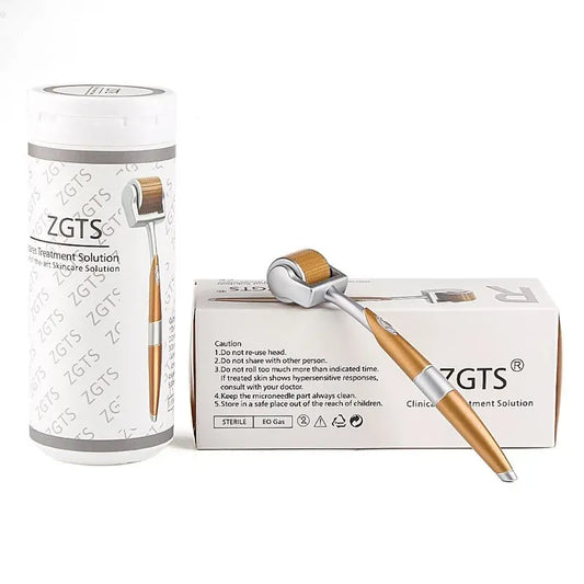 Zgts | Sterile Gold Derma Roller With 0.75Mm Needles | 1 Pcs