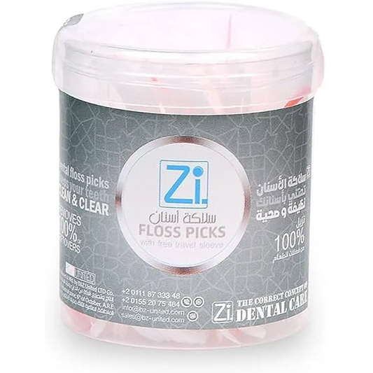 Zi | Dental Floss Picks | 100 Pcs